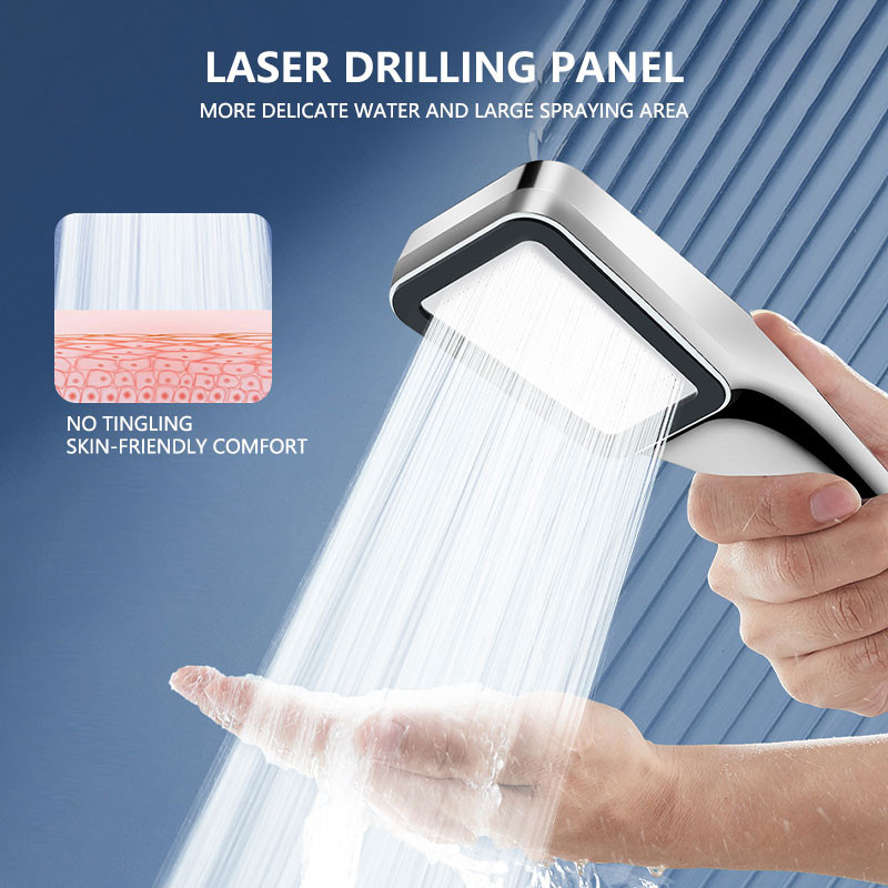 Υψηλής ποιότητας 300 οπές λεπτής οπής πίεσης Ακροφύσιο ντουζιέρας Ακροφύσιο ντουζιέρας Κεφαλή μπάνιου Εξοικονόμηση νερού Αξεσουάρ μπάνιου κεφαλής ντους