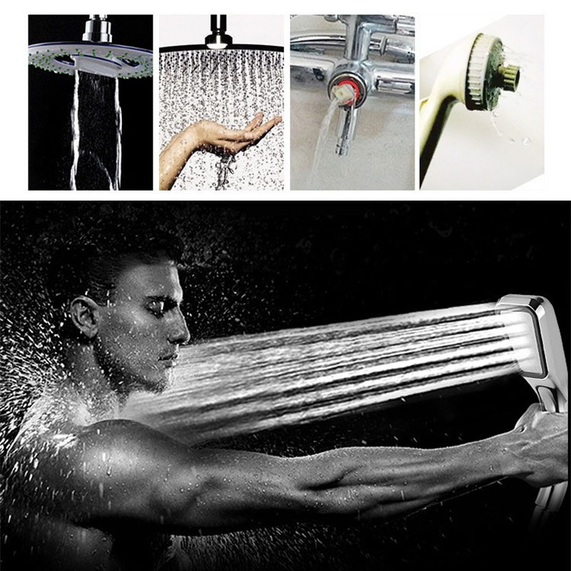 Υψηλής ποιότητας 300 οπές λεπτής οπής πίεσης Ακροφύσιο ντουζιέρας Ακροφύσιο ντουζιέρας Κεφαλή μπάνιου Εξοικονόμηση νερού Αξεσουάρ μπάνιου κεφαλής ντους