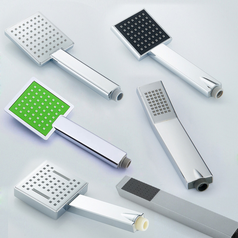 Βρύση χρωμίου μπάνιου Fashion Hand Shower Πλαστικό Ενισχυτικό ντους χειρός Χειρός κεφαλή ντους Δωρεάν αποστολή B-9107