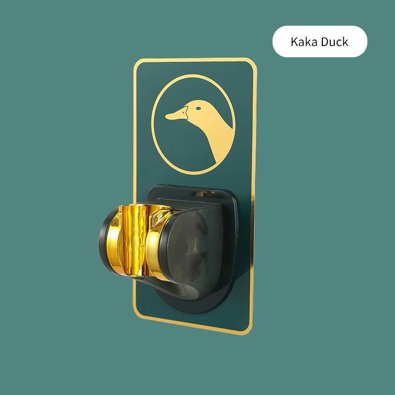 Καθολική βάση ντουζιέρας Επιτοίχια οικιακή ρυθμιζόμενη βάση ντους Αυτοκόλλητα αξεσουάρ μπάνιου χωρίς διάτρηση