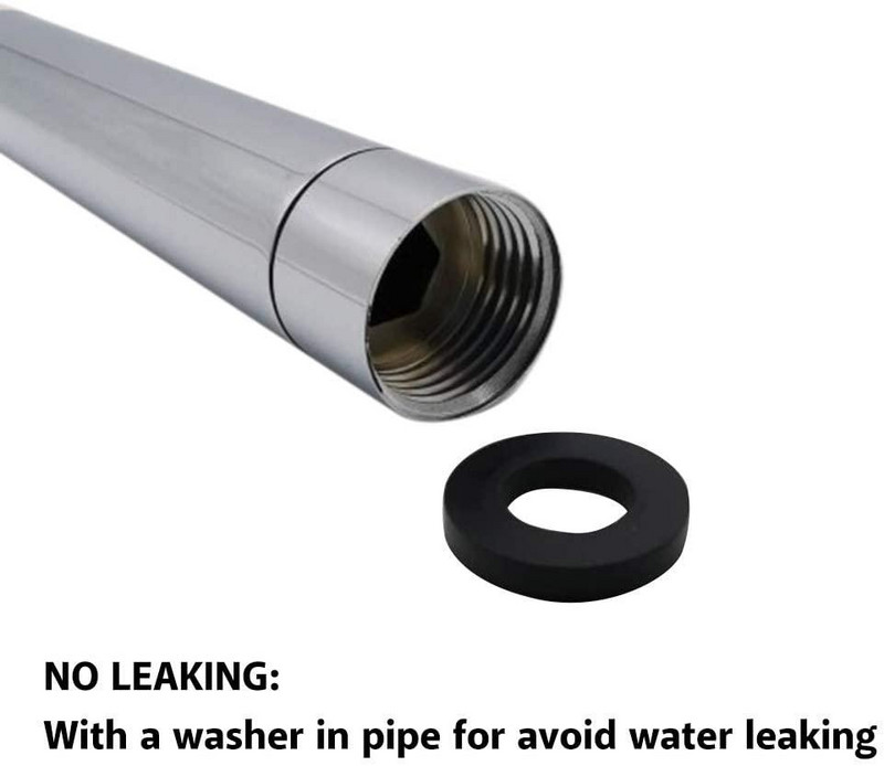 Dušo maišytuvo prailginimo vamzdžio juosta dušo rinkiniui Dušo stiebo prailginimo vamzdis vonios kambario priedai