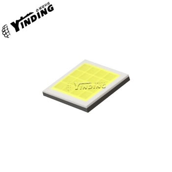 1τμχ YINDING 7070 16 πυρήνα αεροπλάνο 50W υψηλής ισχύος LED δίοδος εκπομπής φωτός 6000-6500K Ψυχρό λευκό Πηγή προβολέων αυτοκινήτου Φιτίλι προβολέων