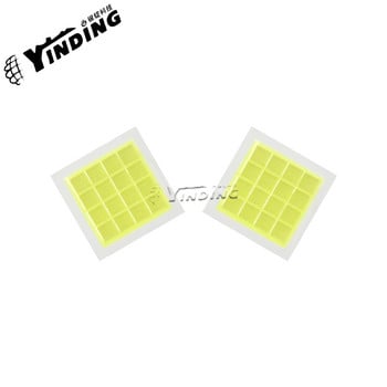 1τμχ YINDING 7070 16 πυρήνα αεροπλάνο 50W υψηλής ισχύος LED δίοδος εκπομπής φωτός 6000-6500K Ψυχρό λευκό Πηγή προβολέων αυτοκινήτου Φιτίλι προβολέων