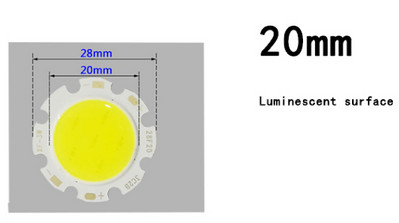 2PS 3W5W7W10W SMD LED COB Chip diódák Nagy teljesítményű gyöngy lámpa izzó Led Izzó spotlámpához Utcai Led lámpa Semleges fény4000K