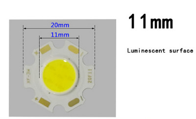 2PS 3W5W7W10W SMD LED COB Chip diódák Nagy teljesítményű gyöngy lámpa izzó Led Izzó spotlámpához Utcai Led lámpa Semleges fény4000K