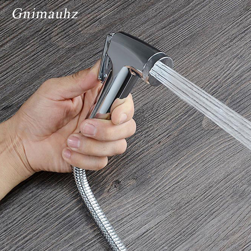 ABS plastist käeshoitav naiste bidee korpuse puhas loputuspüstol, tualett vannitoa bideesegisti sprinkler dušipea otsiku pihustuspüstol