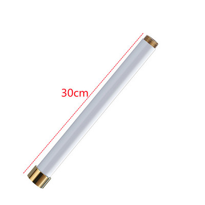 1 buc țeavă de extensie de duș pentru baie braț de duș din oțel inoxidabil rotund/pătrat robinet extensie tijă tub suport pentru cap Accesorii pentru baie
