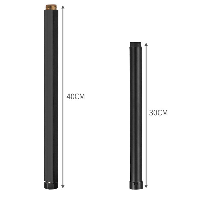 1 τεμ. Σωλήνας επέκτασης ντους Βραχίονας μπάνιου ντους από ανοξείδωτο χάλυβα στρογγυλή/τετράγωνη βρύση Προέκταση ράβδου σωλήνα κεφαλής θήκη Υλικό μπάνιου