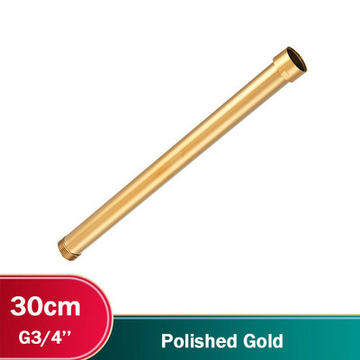 30/40 cm ümmargune ja kandiline pikendustoru vannitoa dušisegisti jaoks, must üldliidese pikendustorud, lisapikendustoru