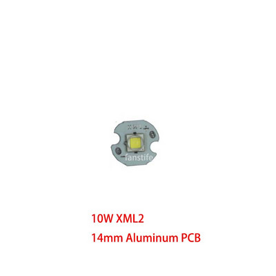 1x Eredeti Led CREE XML2 XM-L2 10W nagy teljesítményű LED gyöngyök PCB nélkül Hűvös, meleg, semleges fehér zseblámpa Led fényforrás
