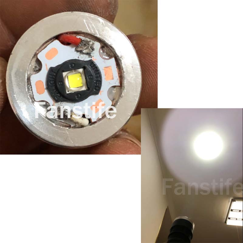 1x Γνήσιες χάντρες Led CREE XML2 XM-L2 10W υψηλής ισχύος με LED χωρίς PCB Πηγή φωτός LED Cool Warm Neutral White Flash Light
