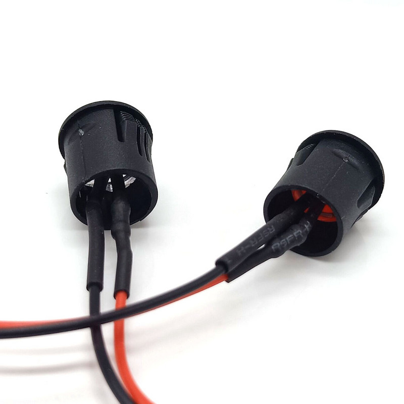 5 τμχ Ultra Bright 8mm Προ-ενσύρματη λάμπα LED με θήκες που εκπέμπουν διόδους Λάμπα ένδειξης 3V 5V6V 9V 12V 24V 36V 48V 110V 220V