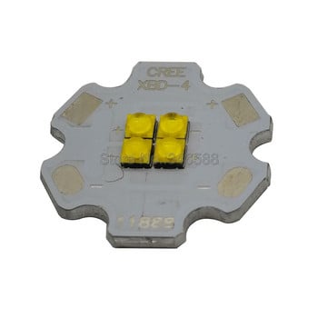 Cree XBD XB-D 4Leds 4-Chip Ενσωματωμένο φως εκπομπού LED υψηλής ισχύος 12V Λευκό/Θερμό λευκό/Κόκκινο/Πράσινο/Μπλε/Κίτρινο Φωτιστικό DIY