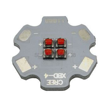 Cree XBD XB-D 4Leds 4-Chip Ενσωματωμένο φως εκπομπού LED υψηλής ισχύος 12V Λευκό/Θερμό λευκό/Κόκκινο/Πράσινο/Μπλε/Κίτρινο Φωτιστικό DIY