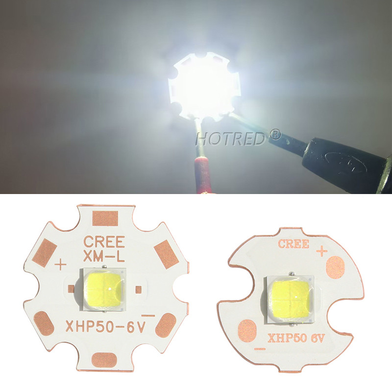 Γνήσιο LED CREE XLamp XHP50.3 Generation HD 6V 12V 18W 20W Cold White Chip 2320Lumens SMD 5050 Powerful Bead Bulb with DTP Cop
