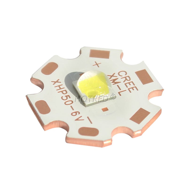 Γνήσιο LED CREE XLamp XHP50.3 Generation HD 6V 12V 18W 20W Cold White Chip 2320Lumens SMD 5050 Powerful Bead Bulb with DTP Cop