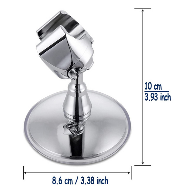 Βάση ντουζιέρας Ρυθμιζόμενη αναρρόφηση Στήριγμα κυπέλλου στιβαρή εγκατάσταση περιστροφής