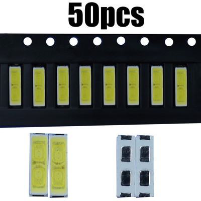 TKDMR 100/50 DB SMD LED 7020 3v 0.5W 240mA hideg fehér 40LM TV háttérvilágításhoz LEHWS7OP16KZ PPYR71U23GZ000400