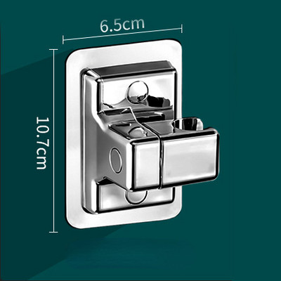 Dušo galvutės laikiklis Reguliuojamas prie sienos tvirtinamas dušo laikiklis Lipnus dušo galvutės rankinis laikiklis Vonios kambario priedai