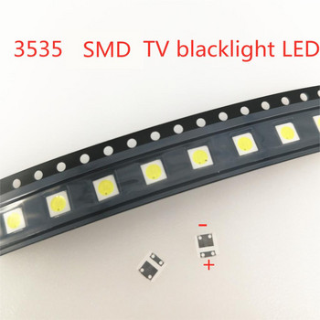 100Pcs за LG Innotek LED LED real 2W 6V 3535 350mA 230LM Cool white LCD Backlight за TV приложение