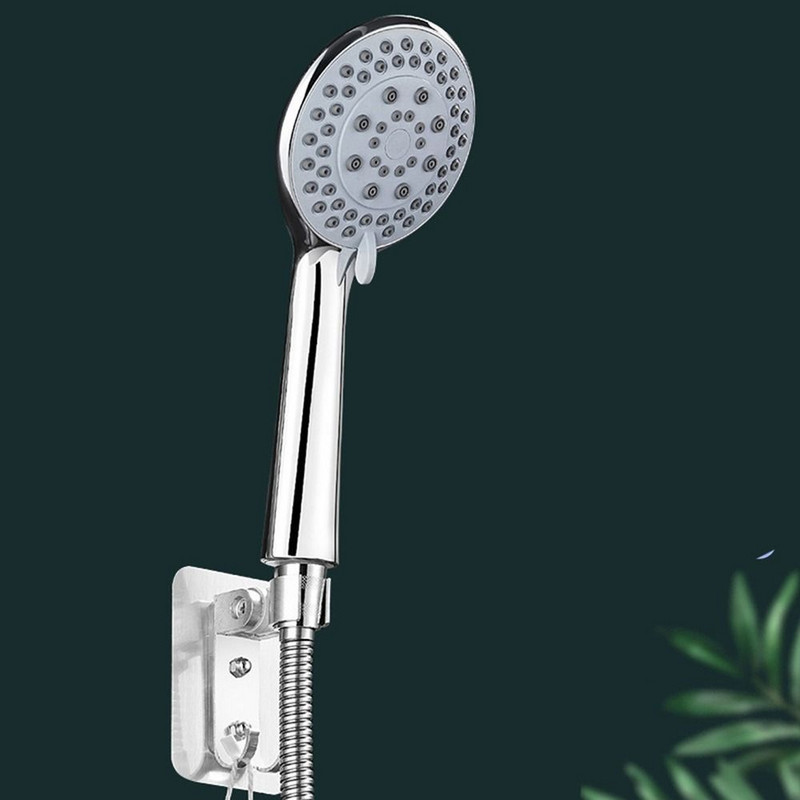 Χειρολαβή υψηλής πίεσης 3 τμχ/ σετ 5 τρόπων επιμετάλλωση Κλιπ στερέωσης με σωλήνα Αξεσουάρ μπάνιου Κεφαλή ντους Ακροφύσιο σιλικόνης