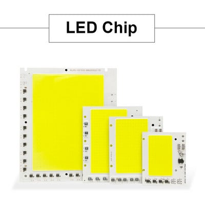 LED COB lampa Bead 180W 150W 100W 80W AC 220V IP65 Smart IC No Need Driver DIY Flood Light Led Bulb Spotlight Vanjska Chip Lampa