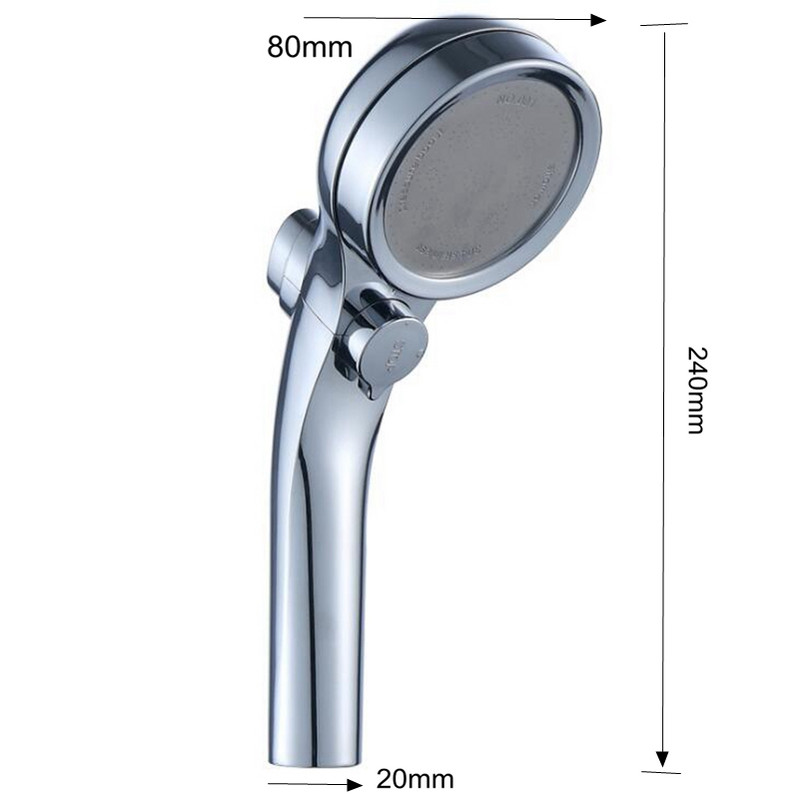 MOLI Υψηλής ποιότητας κεφαλή ντους βροχής υπό πίεση 3 τρόποι Ακροφύσιο ψεκασμού φίλτρου υψηλής πίεσης εξοικονόμηση νερού ML1002