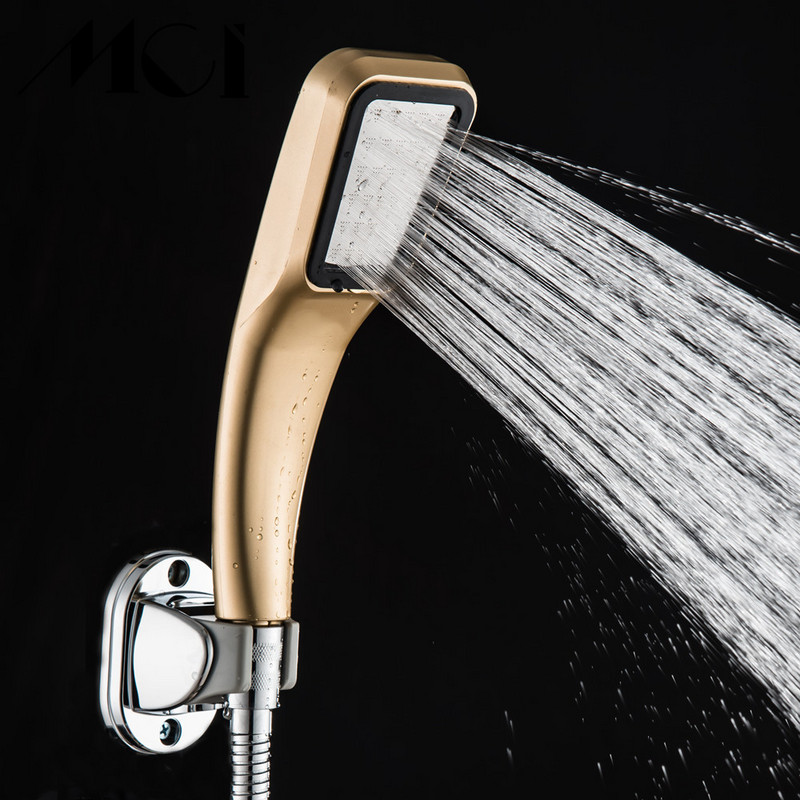 Ακροφύσιο ψεκασμού φίλτρου εξοικονόμησης νερού κεφαλή ντους 300 οπών κεφαλής βροχής Ακροφύσιο χειρός εξοικονόμησης νερού υψηλής πίεσης Mci