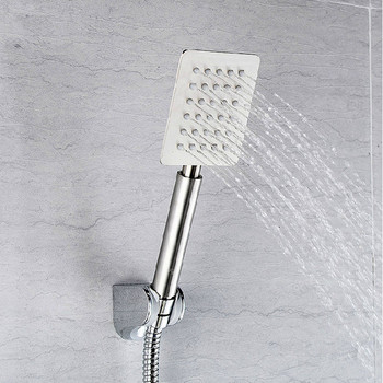 Μπάνιο Super Slim Κεφαλή ντους από ανοξείδωτο χάλυβα Ψεκαστήρας Χειρός Κεφαλής Μπάνιου Χειρός Ντουζιέρας Εξοικονόμησης Πιεσμένου Νερού