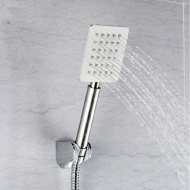 Μπάνιο Super Slim Κεφαλή ντους από ανοξείδωτο χάλυβα Ψεκαστήρας Χειρός Κεφαλής Μπάνιου Χειρός Ντουζιέρας Εξοικονόμησης Πιεσμένου Νερού