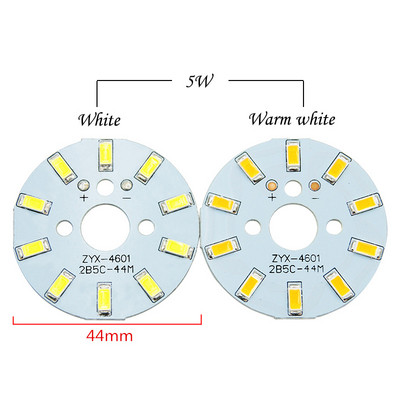 5db/tétel SMD5730 LED Chip 2W 3W 5W 240-280mA Állandó árambemenet SMD 5730 Light Bead Board Alumínium Lámpalap LED Izzóhoz