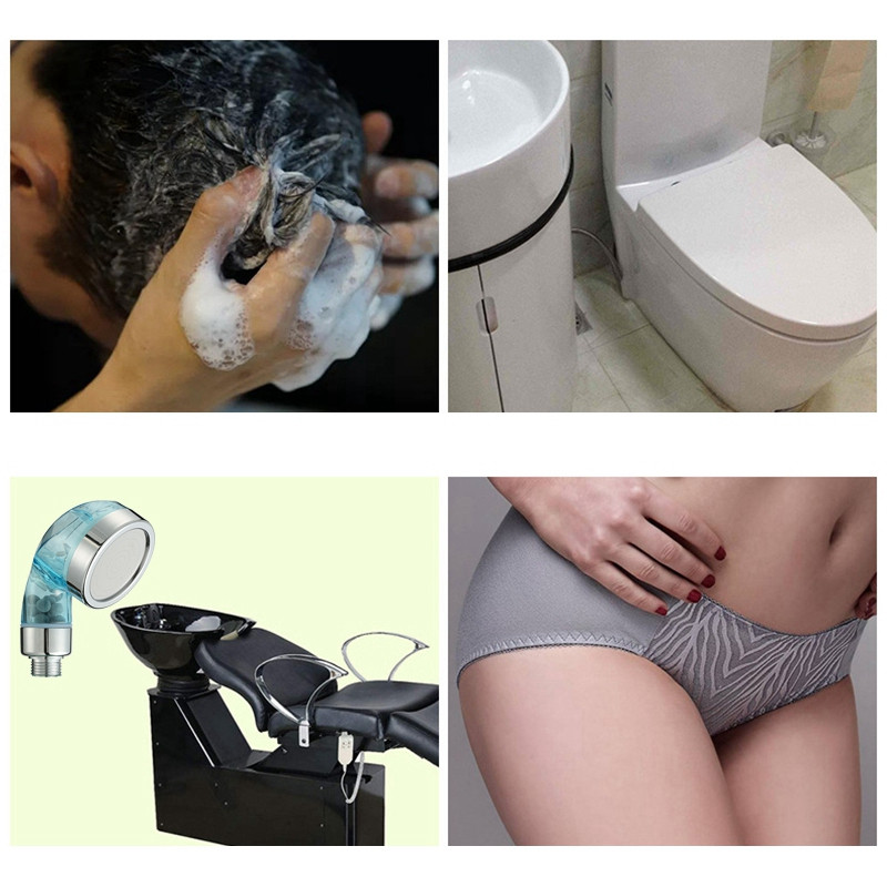 Φίλτρο ντους 2X Anions Κεφαλή ντους βροχής υψηλής πίεσης που εξοικονομεί νερό