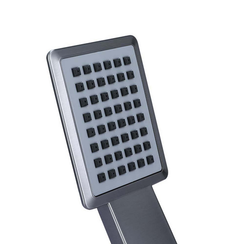 SHUIELIN Εξοικονόμηση νερού υπό πίεση ABS Τετράγωνη κεφαλή ντους Μπάνιο ντους Ψεκαστήρας χεριών κεφαλής ντους Ενισχυτής νερού ψεκασμού