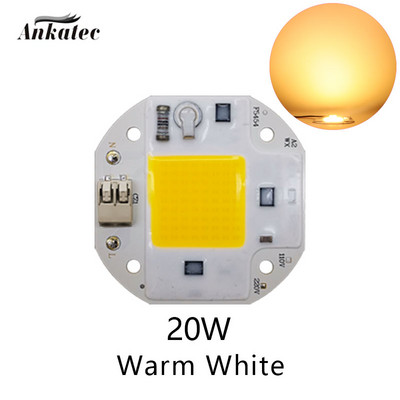 Be suvirinimo LED COB CHIP 20W 30W 50W AC110V 220V viso spektro augalų augimas šalta balta šilta balta šviesos diodų matrica LED matrica