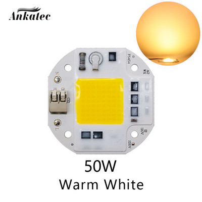 Be suvirinimo LED COB CHIP 20W 30W 50W AC110V 220V viso spektro augalų augimas šalta balta šilta balta šviesos diodų matrica LED matrica