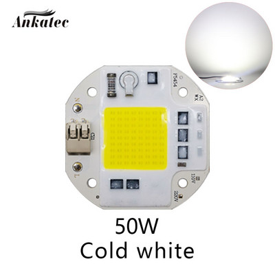 Be suvirinimo LED COB CHIP 20W 30W 50W AC110V 220V viso spektro augalų augimas šalta balta šilta balta šviesos diodų matrica LED matrica