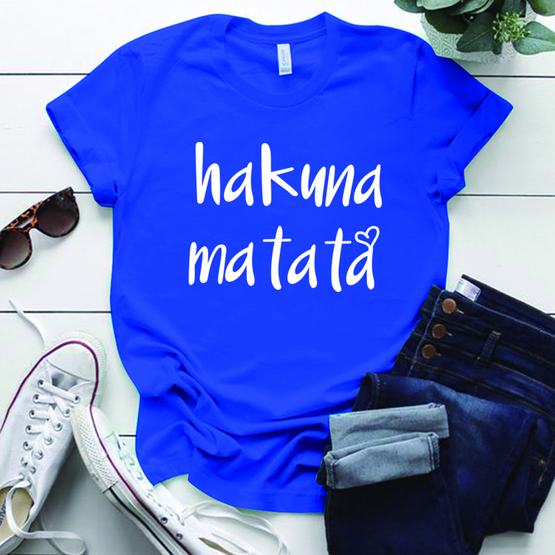 Seeyoushy Hakuna Matata 2023 Summer New Fashion Crewneck γυναικείο μπλουζάκι 90`s Vintage casual γυναικεία κορυφαία ρούχα
