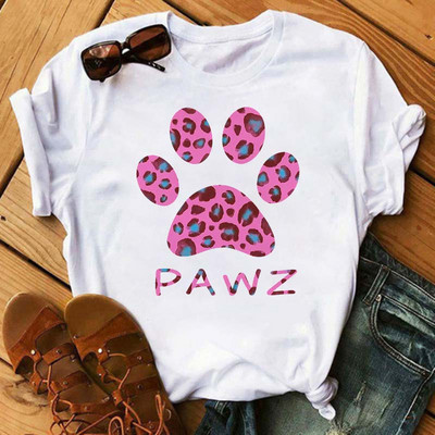 Peace Love Dogs Nyomtatott Női póló Divatos Vintage Grafikus nyomdai póló Vicces póló Harajuku nyári póló Női felsők