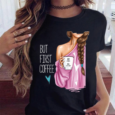 Maycaur Fashion Virágos női póló 90-es évek Lány Nő Harajuku Kawaii póló Grafikus aranyos rajzfilm póló Koreai felső póló női