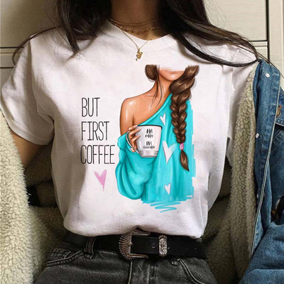 Maycaur Fashion Virágos női póló 90-es évek Lány Nő Harajuku Kawaii póló Grafikus aranyos rajzfilm póló Koreai felső póló női