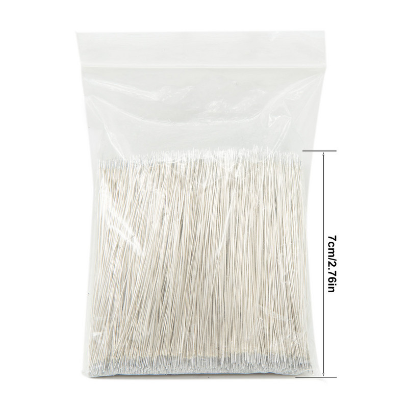 200 tk hõbedase värvi emailitud traat LED neoonvalguse keevitusjuhtme keskmine pistik 12V24V neoonlambi jootmiseks