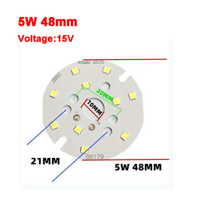 2835 SMD Led Chip 3W - 50W 32mm - 113mm Lámpa Fénytábla Izzó, Kerek Fényforrás