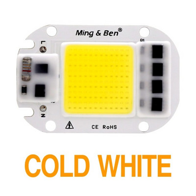 LED COB Chip Grow Light lámpa teljes spektrumú 230V 110V 20W 30W 50W barkácsolás beltéri palántaneveléshez és virágnövekedés világításhoz