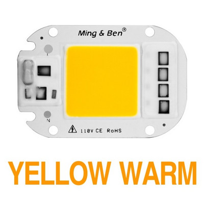 LED COB Chip Grow Light lámpa teljes spektrumú 230V 110V 20W 30W 50W barkácsolás beltéri palántaneveléshez és virágnövekedés világításhoz