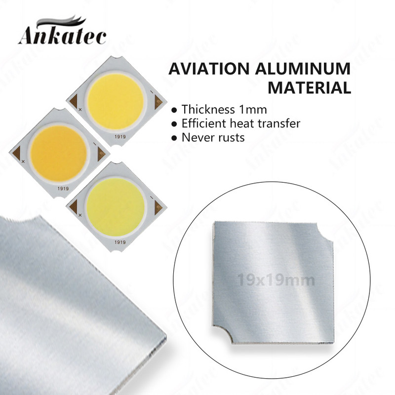 10–35 W LED COB-kiip 260 mA püsivool suure võimsusega integreeritud lambihelmed 3000K 4000K 6000K allvalgusti prožektori jaoks