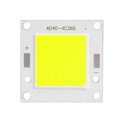 DC 12V 220V COB 50W led chip Integrált chip 40x40mm négyzet alakú fénypanel Lámpapanel izzókhoz led spotlámpához Led izzók