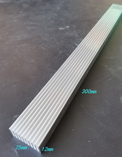 1W 3W 5W Watt 100MM/150MM/300MM Nagy teljesítményű alumínium LED hűtőborda hűtő F Növényi lámpa barkácsolás