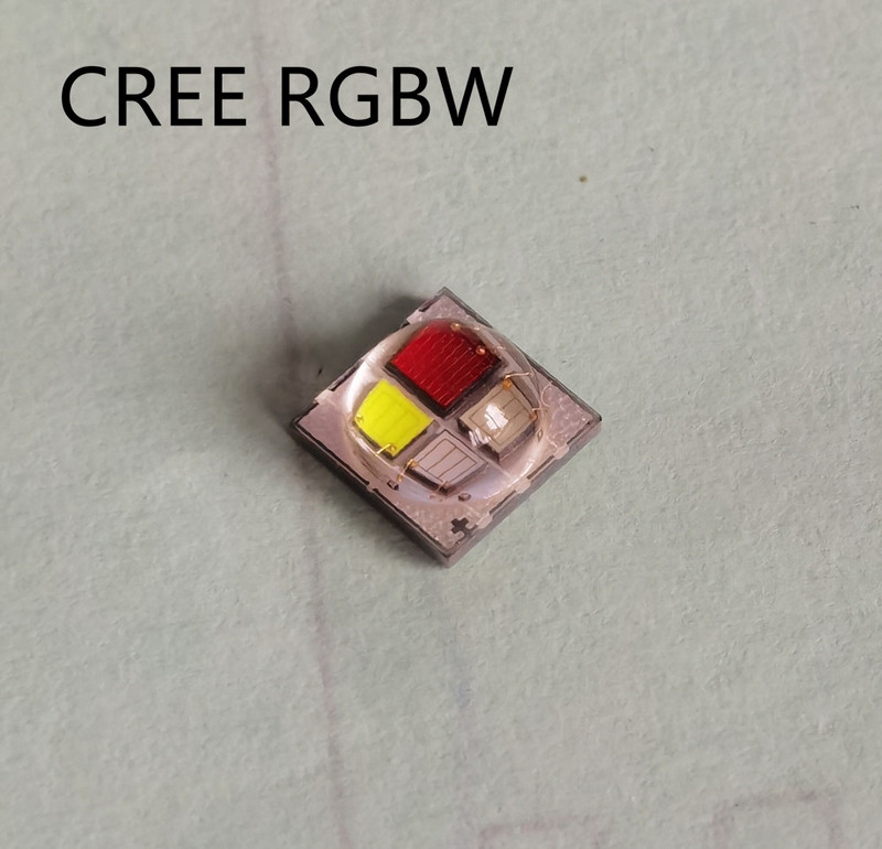 10W XML RGBW RGBWW High Power LED LED-emitting diode Chip 5050 4 Chips-uri cu placa PCB din aluminiu de 20 mm