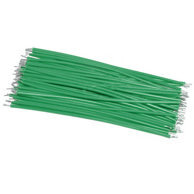100 бр./партида 26AWG калайдисана макетна платка PCB спояващ кабел 5/10/15/20CM джъмперна тел Тенекиен проводник Направи си сам Конектор за електронни проводници