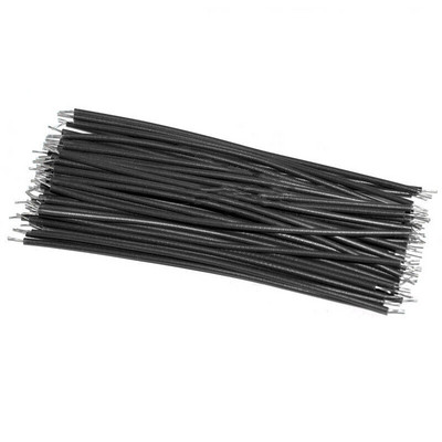 100 бр./партида 26AWG калайдисана макетна платка PCB спояващ кабел 5/10/15/20CM джъмперна тел Тенекиен проводник Направи си сам Конектор за електронни проводници